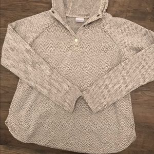 Hooded Columbia sweatshirt